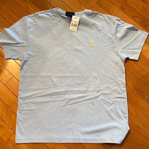 Men’s Small Ralph Lauren Polo T-shirt. New with tags. Light blue.